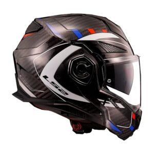 CAPACETE LS2 ADVANT X CARBON FUTURE PRETO - 58/M